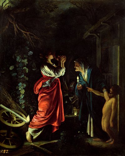 Ceres and Stellio by Adam Elsheimer